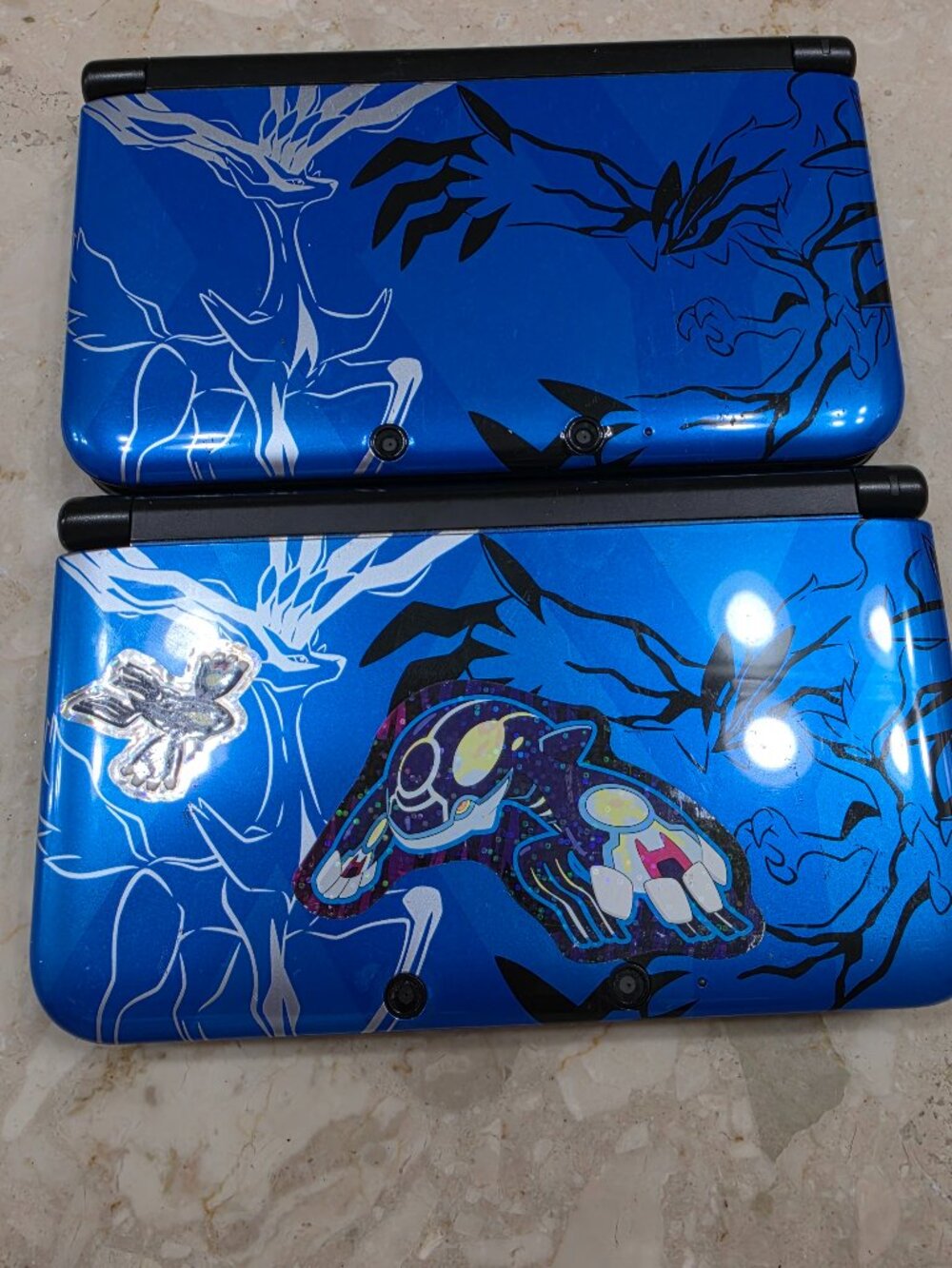 1X Nintendo 3ds XL LL Pokémon Xerneas and Yveltal  64gb Console System Japan